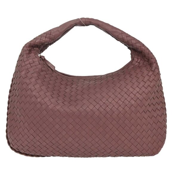 Bottega Veneta Purple Intrecciato Hobo Handbag EPEV - Picture 1 of 10